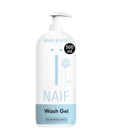 Na f Cleansing Shower Gel - 500ml - for Baby & Child - Natural Ingredients - 100% Vegan 500 ml (1 Pack) Pump
