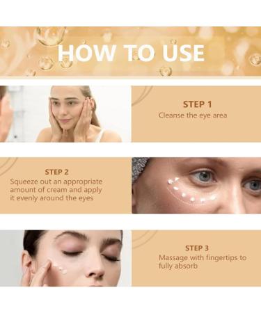 LNWZBEQI Firming Eye Cream Eye Cream Relieves Dark Circles Instantly Reduces Eye Bags Dark Circles Puffiness Fine Lines Anti-Aging - Buy Online on GoSupps.com