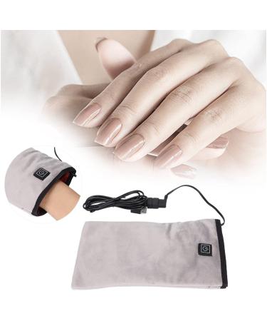 Heated Gloves 3 Settings Electric Heated Mittens Gloves Heated Beauty Hand Mittens Heating Gloves for Spa Hand Care Women Beauty Nail Art Manicure Warmer Mittens Warming Mitts USB(grey) - Buy Online on GoSupps.com
