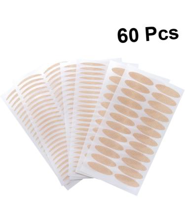 Beavorty Double Sided Tape 60 Sheets makeup stickers Big Eye Tools lace double eyelid sticker adhesive tape with hat man lift 1 count (Pack of 1) As Shown - Buy Online on GoSupps.com