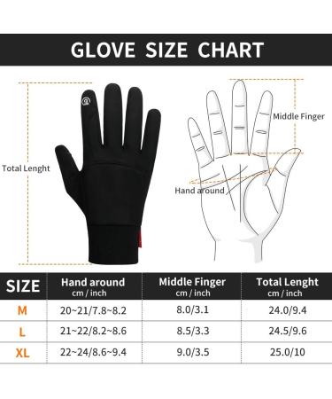 Buy KITBEEZ Warm Winter Sports Gloves - Touchscreen Anti-Slip Waterproof Bicycle & Ski Gloves for Men - Buy Online on GoSupps.com