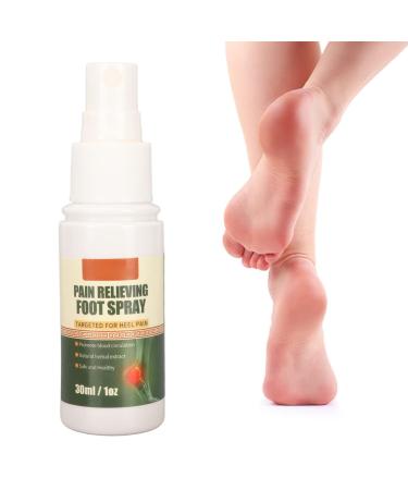 2pcs 30ml Foot Pain Spray Foot Soreness Spray Muscle Soreness Spray Promote Circulation with Quick Absorption Soothe Dry Cracked Skin for Lasting Relief