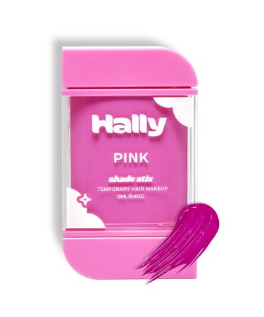 HALLY Shade Stix | Pink | Temporary Hair Color for Kids & Adults | Ditch Messy Hair Spray Paint  Chalk  Wax & Gel | One-Day  Wash-Out Hair Dye | Washable & Safe | Pink Hair Makeup for Boys & Girls