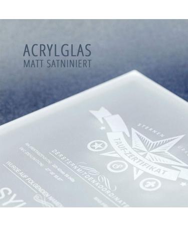 Real Star Baptism - Name a Star Gift Package | Diamond Certificate in Acrylic Glass - Buy Online on GoSupps.com