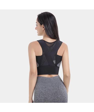 Posture Corrector For Men And Women Breathable Back Brace Anti-Hunchback Spine And Back Support Belt For Neck Back Shoulders Corrector (Size : L) - Buy Online on GoSupps.com