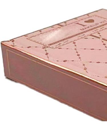 Makeup Palette Bookstyle Multifunctional Cosmetic Set | Eyeshadow Blush Highlighter Concealer Matte & Shimmering Pearlescent Shades | Professional Bride Artist Kit - Buy Online on GoSupps.com