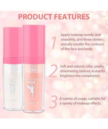Makeup Highlighter Stick 3 Colors Shimmer Highlight Patting Powder Stick Easy to Apply Make Up Loose Highlighter Powder for Face Eyes Lips Hair Body - Buy Online on GoSupps.com
