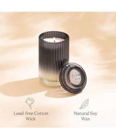 La Jolie Muse Dark Berries & Bergamot Scented Candle - Large 19oz Natural Soy Candle for Home - Long Burning 120 Hours - Luxury Glass Jar - Gifts for Women - Buy Online on GoSupps.com