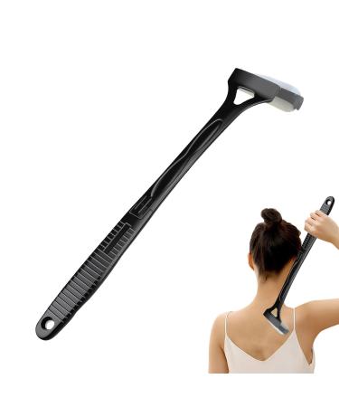 Lotion Applicator For Back Back Cream ApplicatorLong Handle Foldable Handle Roller Brush For Everyone Anointing Shower Black