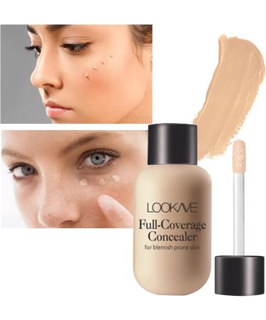 FeiFei66 Small Bottle Liquid Foundation for Women - Natural Moisturizing Concealer for Oil Control and Highlighting (B One Size) - Buy Online on GoSupps.com