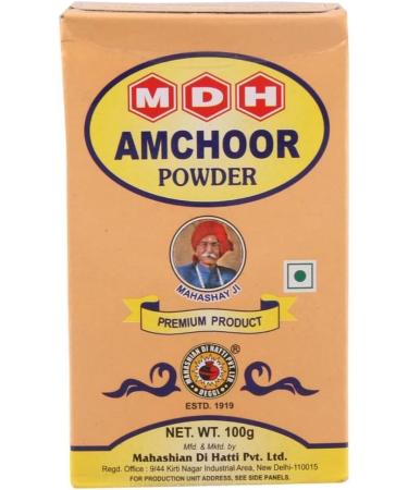 MDH Amchoor Powder 100g - Authentic Indian Aamchur Masala for Sour Taste - Pack of 1 - Buy Online on GoSupps.com