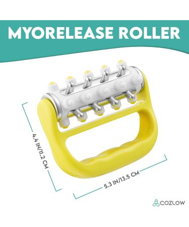 Myorelease Lymphdrainage Massager - Ultimate Fascia & Scar Tissue Relief | Cozlow Hand Massager for Legs - International Shipping Available - Buy Online on GoSupps.com