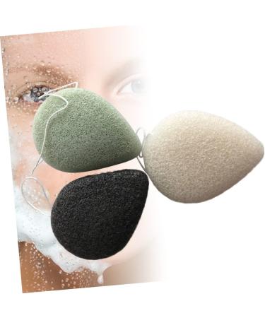 POPETPOP 3pc Exfoliater Black Shiesty Facial The Sponge The Female Green Face Stencils Clean Charcoal Sponge Lip Balm Tubes Charcoal Sponge Shandong Skin Care - Buy Online on GoSupps.com