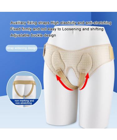 Belly Belt for Men - Hernia Relief with Velcro Fastening | Comfort for Inguinal Hiatal & Femoral Hernias (Small - Buy Online on GoSupps.com