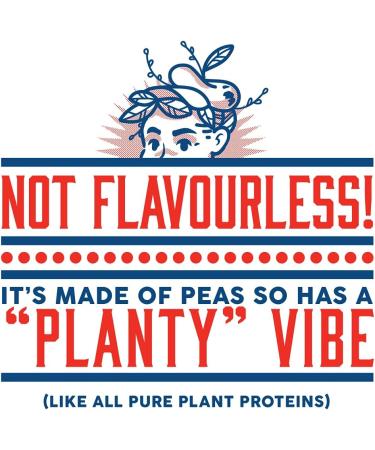 Farmer Pete's 1kg Pea Protein Powder - Dairy Free, Gluten Free, Plant Based Vegan Isolate - Buy Online on GoSupps.com