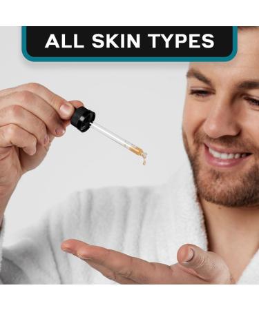 Forge Men's Anti-Wrinkle Night Serum - 50ML | Natural Ingredients Beef Tallow Vitamin C | Anti-Aging Deep Hydration Collagen Boost for All Skin Types - Buy Online on GoSupps.com