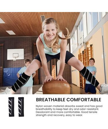 1Pair Calf Compression Sleeve for Women & Men Highly Elastic Compression Sleeves Shin Splints and Calf Support Sleeves for Fitness Running Injury Recovery Muscle Cramps Legs Pain Relief black - Buy Online on GoSupps.com