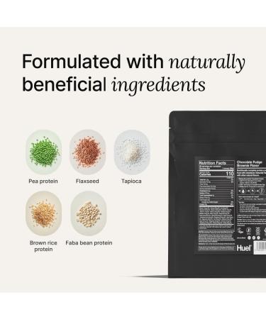 Huel Vegan Protein Powder | Chocolate Fudge Brownie | Complete Nutrition | 20g Protein Powder | 100% Plant-Based | 27 Vitamins & Minerals Gluten Free Non-GMO Lactose Free | 26 Servings Chocolate Fudge Brownie 26.6 Ounce  - Buy Online on GoSupps.com