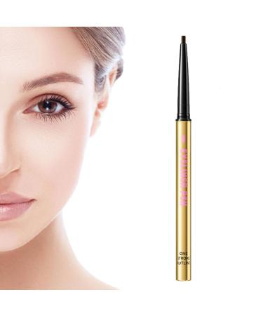 Smudge Proof Eyeliner Waterproof Fade-proof Eyeliners for Eye Makeup | 6 Colors Long-Lasting Smooth Glide No-skip Eyeliner Pencil for Beginners Professionals Fanelod Dark Brown