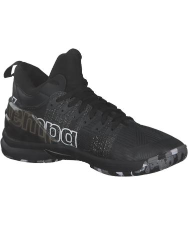 Buy Kempa Unisex Attack Mid Handball Shoe - Black | Size 48 EU | International Shipping Available - Buy Online on GoSupps.com