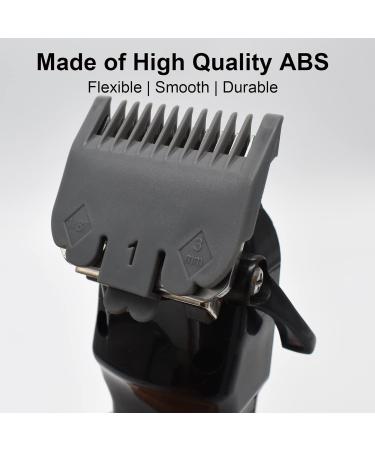 2 Pieces Professional Hair Clipper Guards Hair Clipper Guide Combs Compatible with Most Wahl Full-sized Standard Hair Clippers Blades(1.5mm 3mm) - Buy Online on GoSupps.com