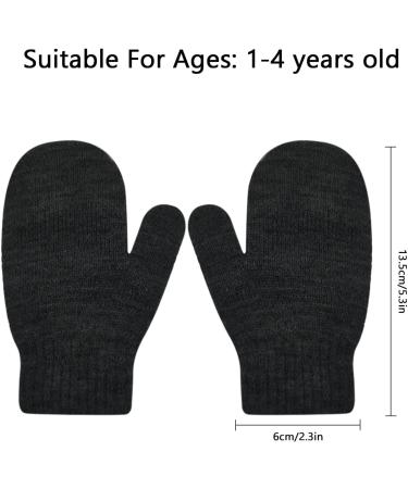 ALLY-MAGIC Toddler Knitted Mittens - Winter Warm Magic Stretch Gloves - Buy Online on GoSupps.com
