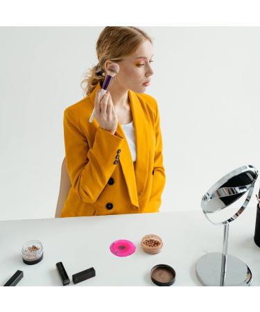 FRCOLOR 1 Piece Natural Agate Mixing Plate Durable Manicure Palette For Color Mixing Nail Art For Lipstick Pigments Elegant Storage Solution For Women - Buy Online on GoSupps.com