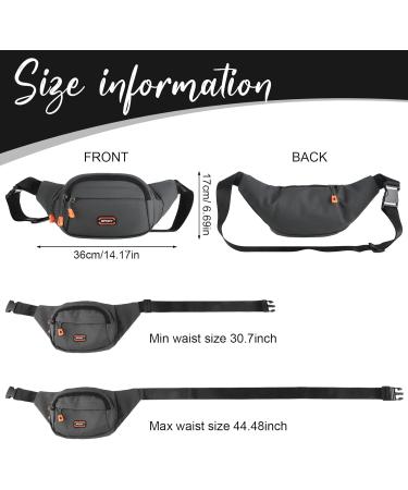 Jostift Adjustable Waterproof Hip Bag - 2-Piece Pocket for Men & Women | Ideal for Travel & Outdoor Sports - Buy Online on GoSupps.com