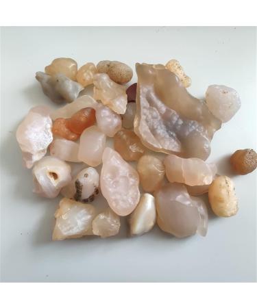 Natural Crystal Rough 100g Natural Rough Agate Alxa League Gobi Agate Jewelry Processing Materials Decorative Stones for Household Fish Tanks Crystal Random size 100g - Buy Online on GoSupps.com