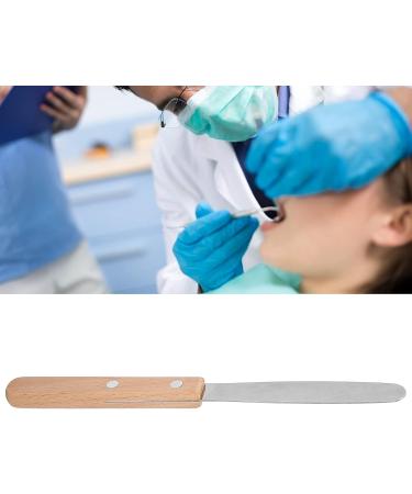 Premium Stainless Steel Gypsum Spatula with Wooden Handle Ideal Mixing Knife for Dental Materials & Accessories - Buy Online on GoSupps.com