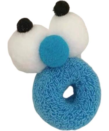 Fun Hair Ties | Hair Scrunchies | Big Eyes Funny High Elasticity Hair Ties Girls Daily Hair Accessories Funny & Vibrant Colors For All Occasions Blue - Buy Online on GoSupps.com