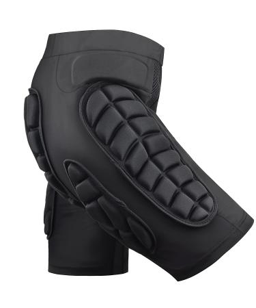 Tentock protective pants padded protector pants protection shorts for hips buttocks buttocks snowboard shorts men women short trousers 3D padded protection gear for snowboarding skiing 3xl