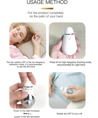 Hand Held Sleep Aid Device Quick Sleep Aid Instrument for Insomnia Improve Sleep Hygiene Travel-Friendly Meditation and Relaxation Tool Anxiety Tension Sleeping Assistance Gadget Blue - Buy Online on GoSupps.com