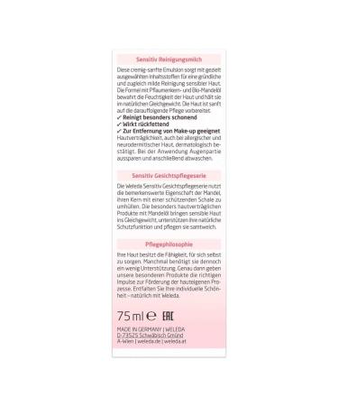 Buy WELEDA Almond Soothe Cleansing Lotion 2.5 oz - Gentle & Nourishing Face Cleanser for Sensitive Skin - International Shipping Available - Buy Online on GoSupps.com