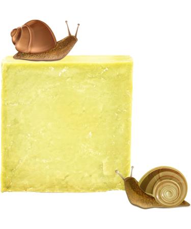 Cielche Handmade Snail Soap Bar 150 gr Hyaluronic Acid Glycoprotein Glycolic Acid Skin Regeneration Anti-Aging Vitamin E Acne Treatment - Buy Online on GoSupps.com