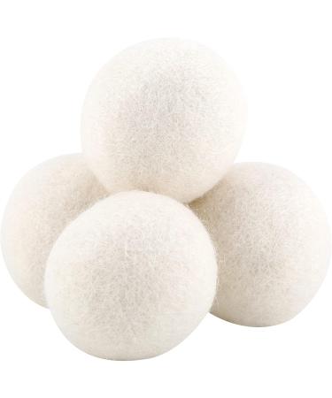 Buy 6Pcs Wool Dryer Balls - Eco-Friendly Reusable Laundry Solution to Reduce Wrinkles & Drying Time - Buy Online on GoSupps.com
