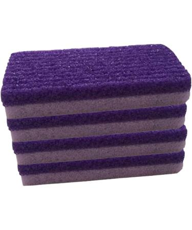 FRCOLOR 4pcs Foot Grinder Tools Laundry Dispenser Foot Tools Foot Pedicure Tool Pumice Frosted Foot Mask 1 count (Pack of 1) Purple - Buy Online on GoSupps.com