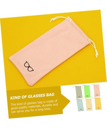 Shop Minkissy 6-Pack Soft Sunglasses Bags | Durable Storage Cases for Glasses & Reading Sunglasses - International Shipping Available - Buy Online on GoSupps.com