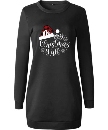 Festive Christmas Skirt & Dress for Women - Sexy Cartoon Costume Mini Sweater Jumper for Holiday Parties - Buy Online on GoSupps.com