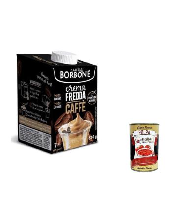 Italian Gourmet E.R. Italian Gourmet E.R. Set of 6 milk-based creams - Borbone - 550 ml + Italian Gourmet Polpa 400 g