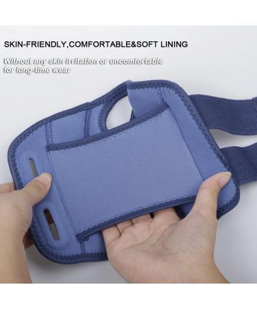 NuCamper Wrist Brace for Carpal Tunnel Pain Relief - Left Hand, Navy Small/Medium - Buy Online on GoSupps.com