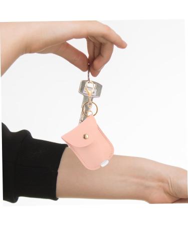 FOMIYES 6-Piece PU Leather Pendants & Keychains - Stylish Hand Soap & Hand Sanitizer Travel Bottles - Key Ring Decor for Easy Access - Buy Online on GoSupps.com