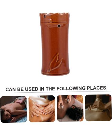 Beavorty MoxiBuscaps - Handheld Ceramic Moxibustion Cups for Effective Moxa Therapy | International Shipping Available - Buy Online on GoSupps.com