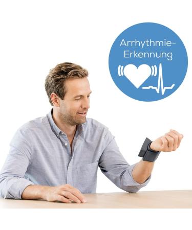 Buy Beurer BC 27 Wrist Blood Pressure Monitor | Fully Automatic Arrhythmia Detection Pulse Measurement | Dark Gray | Ships Internationally - Buy Online on GoSupps.com