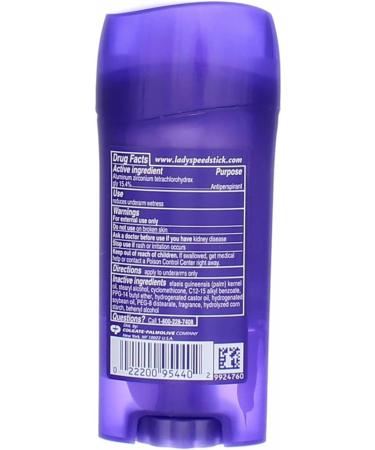 Lady Speed Stick Invisible Dry Antiperspirant & Deodorant - Powder Fresh - 2.3 Oz - Pack Of 4 - Buy Online on GoSupps.com