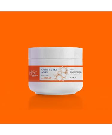 Cream with urea 30% MAXI format 500 ml for scars eczema, keratosis psoriasis rashes. Product for dry and chapped skin helps eliminate scars and wounds. Produced in Italy