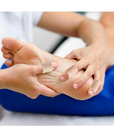 Blmhtwo 15-Piece Toe Protection Set | Soft & Breathable Toe Spreader Pads for Corns Calluses & Valgus | Ideal for Fingers & Toes (3cm) - International Shipping Available - Buy Online on GoSupps.com