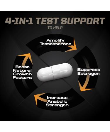 PMD Sports Methyl Andro with DHEA - Boost Testosterone for Lean Muscle & Strength | 90 Vegetarian Capsules - Dietary Supplement for Weightlifting & Workout Performance - Buy Online on GoSupps.com