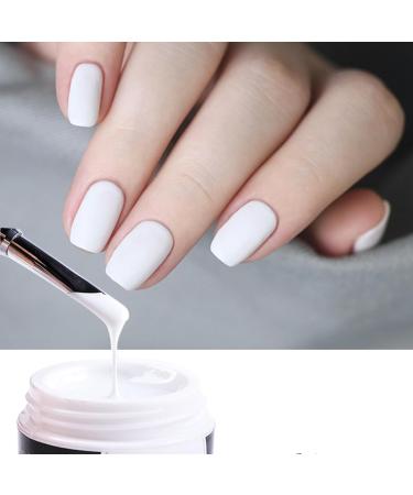 GZSYY Milky White Builder Gel for Gel Nails - 15ML UV Fiberglass Gel for Nail Design | International Shipping Available - Buy Online on GoSupps.com