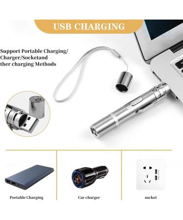 Cyahvtl Laser Pointer Toy for Cats & Dogs - Interactive Red Dot LED Light Pointer - USB Charging - 5 Patterns - Buy Online on GoSupps.com